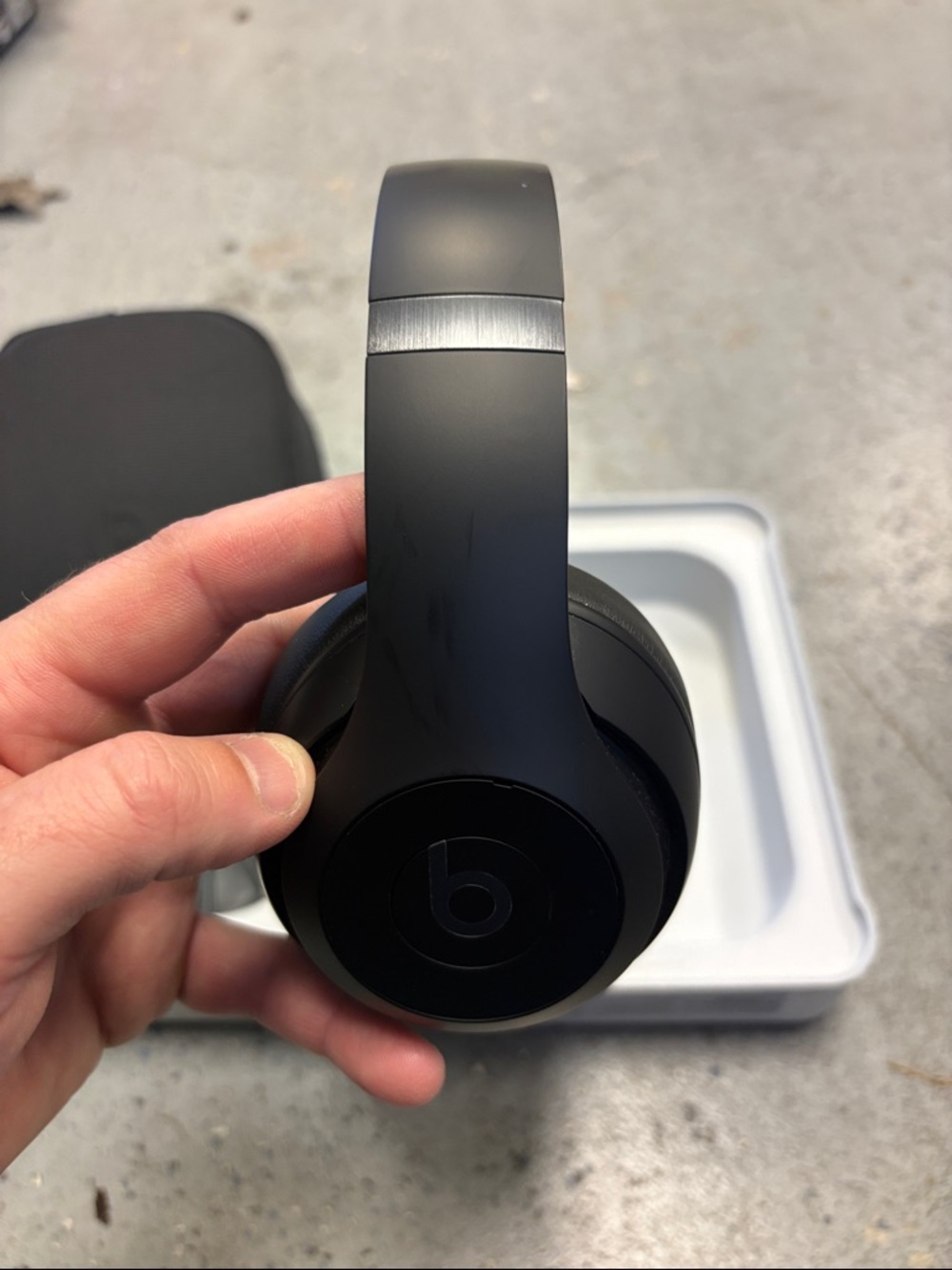 Beats Studio Pro Bluetooth Headphones excellent *Tested* black - Picture 3 of 3